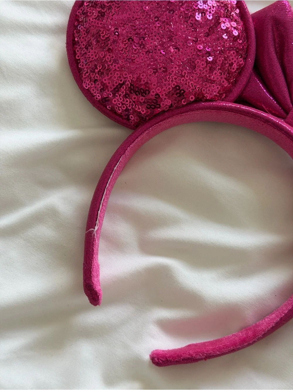 Disney Pink Sequin Minnie Ears